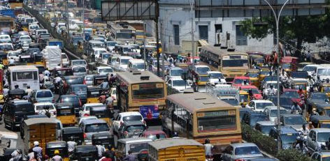 traffic heavy mount anna salai chennai pongal holidays congestion over accident little jam posted livechennai after creates