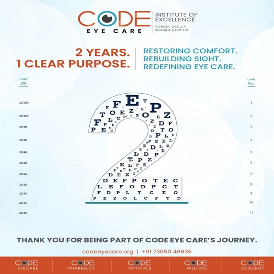 CODE Eye Care Celebrates 2 Years of Excellence in Vision Care