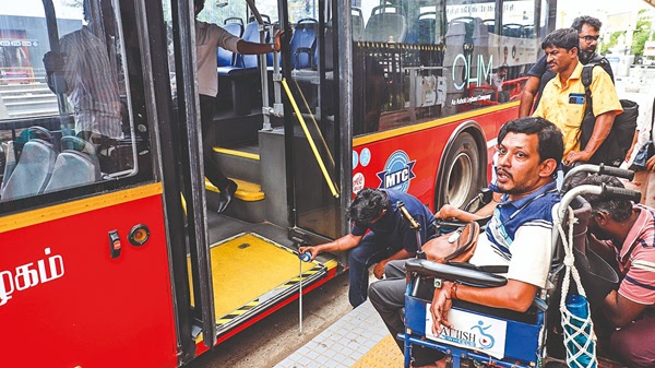 Tamil Nadu Extends Free Bus Travel for Persons with Disabilities to Express and Deluxe Services