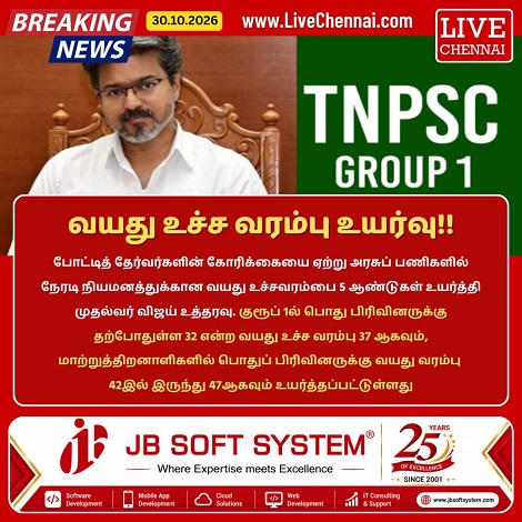 TNPSC Age Limit Increased by 5 Years: Check New Age Limits for Group 1, 2 and 4 Exams