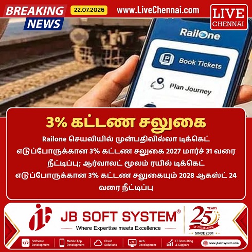 RailOne App Ticket Discount to Continue, Indian Railways Confirms