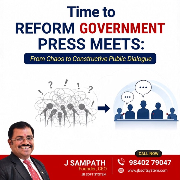 Time to Reform Government Press Meets: From Chaos to Constructive Public Dialogue