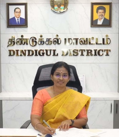 Tmt S. Malathi Helen, IAS - District Collector Chennai