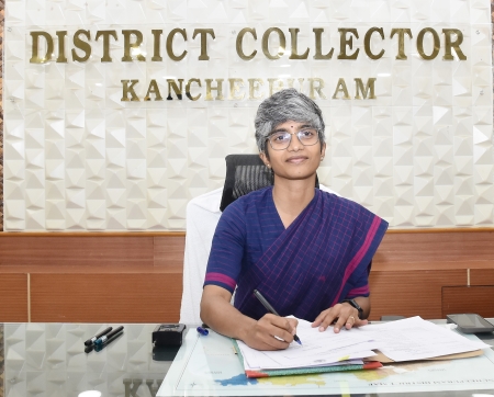Tmt S. Malathi Helen, IAS - District Collector Chennai