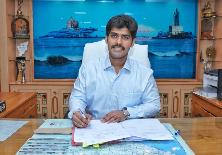 Tmt S. Malathi Helen, IAS - District Collector Chennai