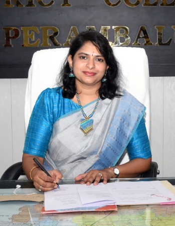 Tmt S. Malathi Helen, IAS - District Collector Chennai
