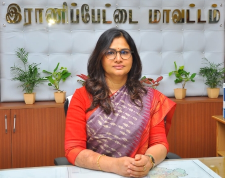 Tmt S. Malathi Helen, IAS - District Collector Chennai