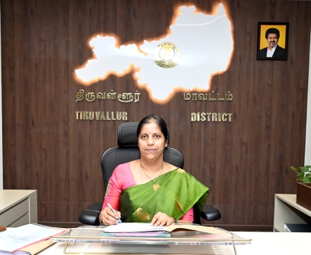 Tmt S. Malathi Helen, IAS - District Collector Chennai