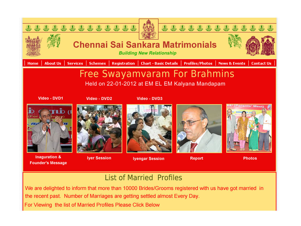 Free Matrimonial Charts Of Iyer Brides